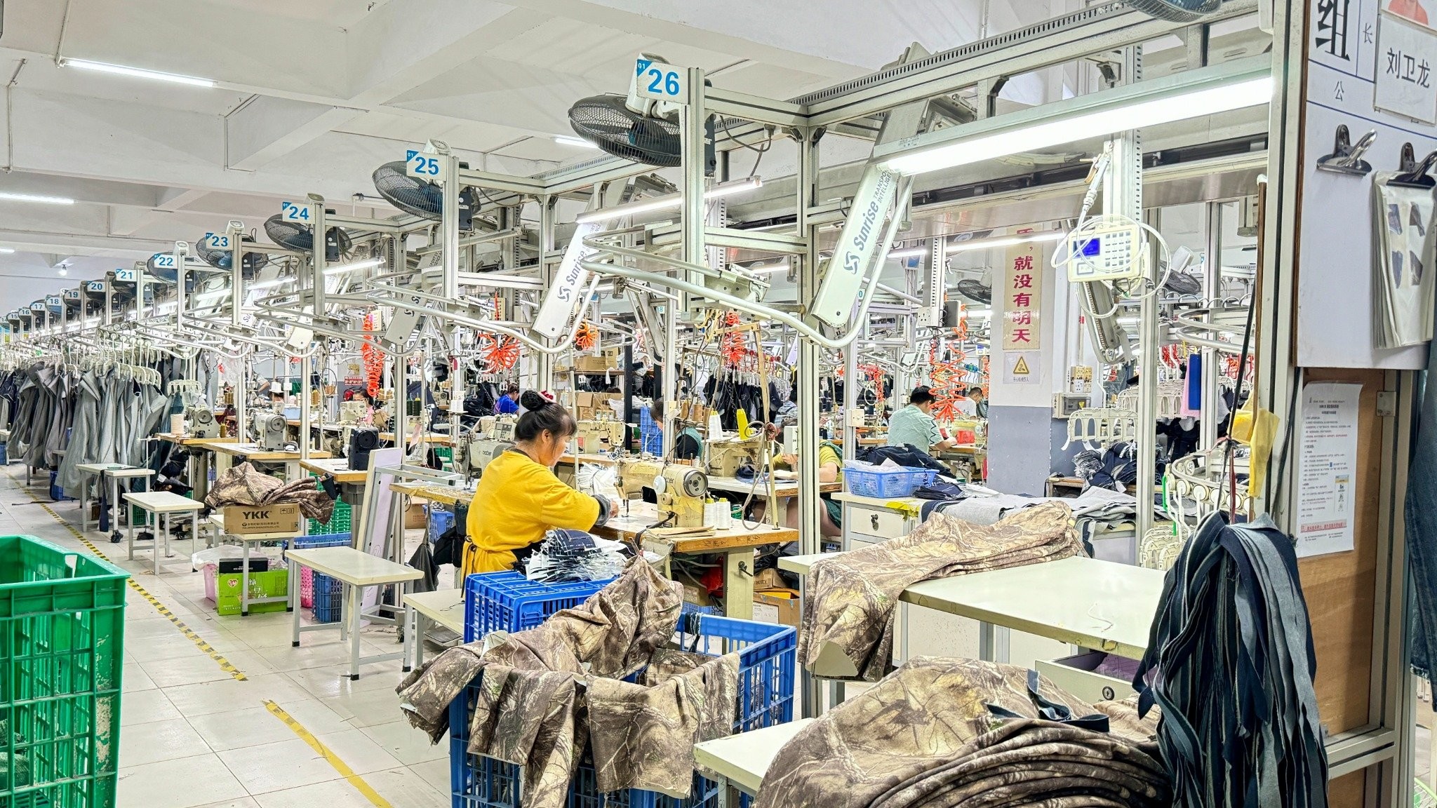 Guangdong Shunde Leka Clothing Design Co., Ltd linia produkcyjna fabryki