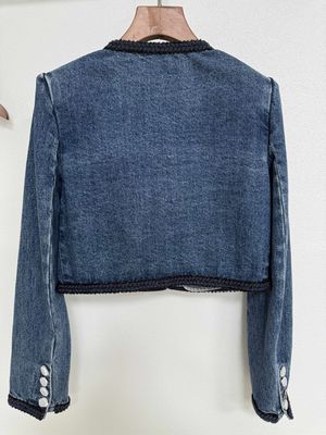 Myte Denim Blazer Outfit Jeans Blazer With A Textured High End Look
