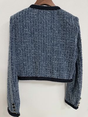Klasyczny luźny blazer w kształcie H dla pochlebiającej sylwetki